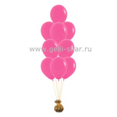 Фонтан из Фуше шаров Пастель