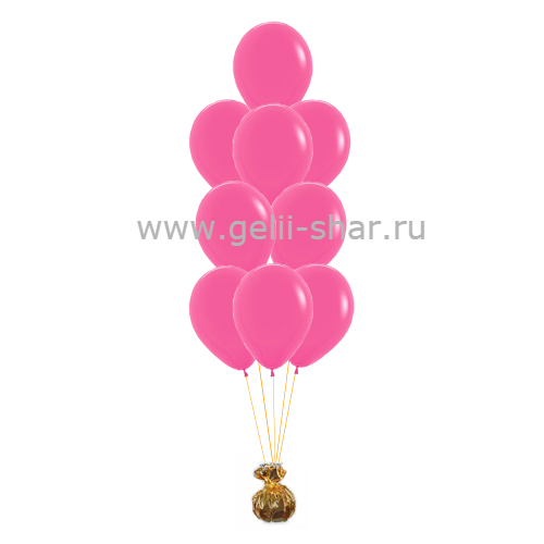 Фонтан из Фуше шаров Пастель