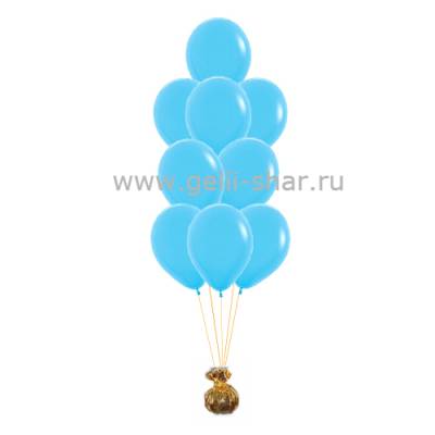 Фонтан из шаров цвета Тиффани Пастель