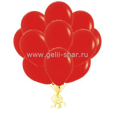 Облако Красных шаров Пастель