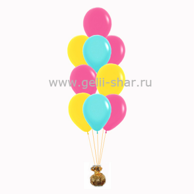 Фонтан из Желтых, Тиффани и Фуше шаров