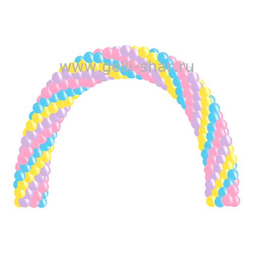 Арка из шаров Воздушная 
