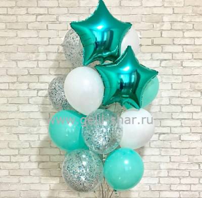 Композиция из шаров Морская волна