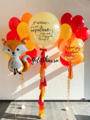 Композиция из шаров Ученье Свет