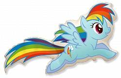 Фигура, My Little Pony, Лошадка Радуга, 109 см