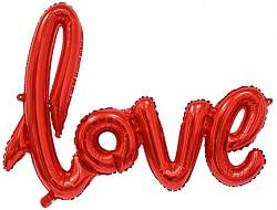 Шар Надпись "Love", Красный, 104 см